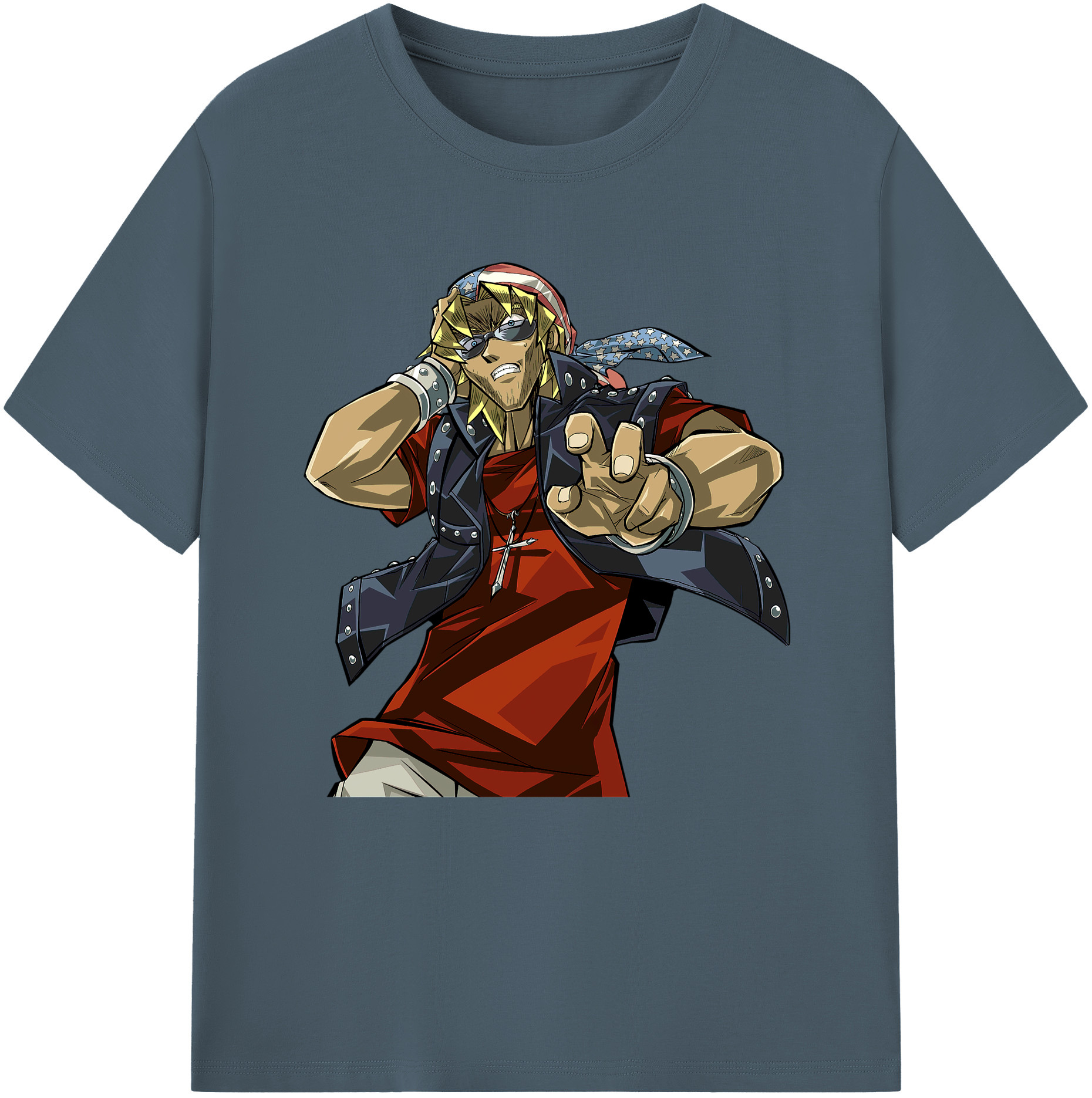 （画像用） 遊☆戯☆王 Yu-Gi-Oh! 綿100％半袖Tシャツ（フロントプリント）